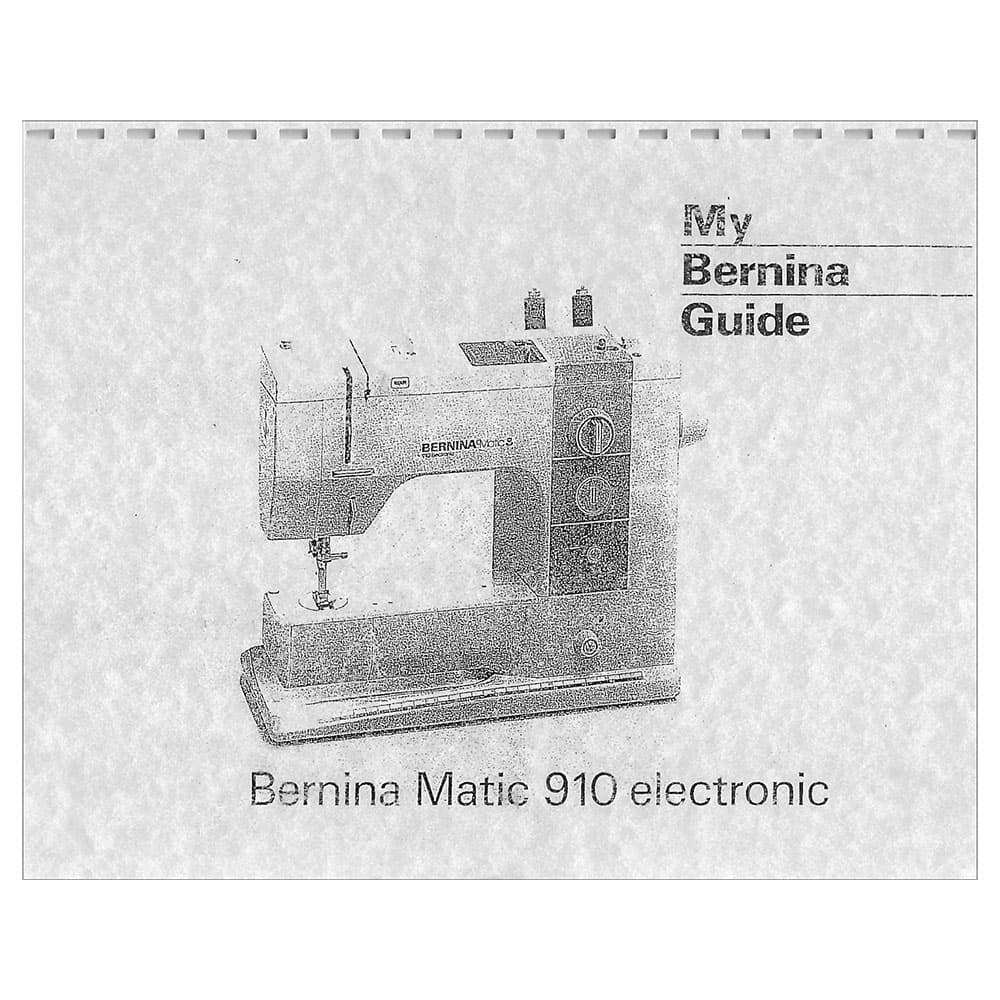 Bernina 910 Instruction Manual image # 119587