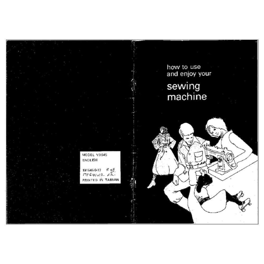 Brother VX-645 Instruction Manual image # 119727