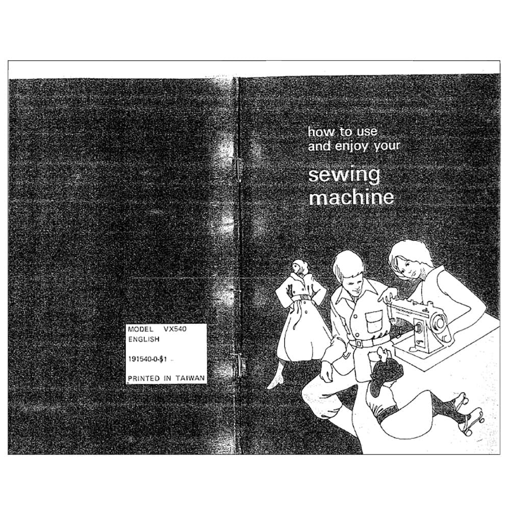 Brother VX-540 Instruction Manual image # 119747