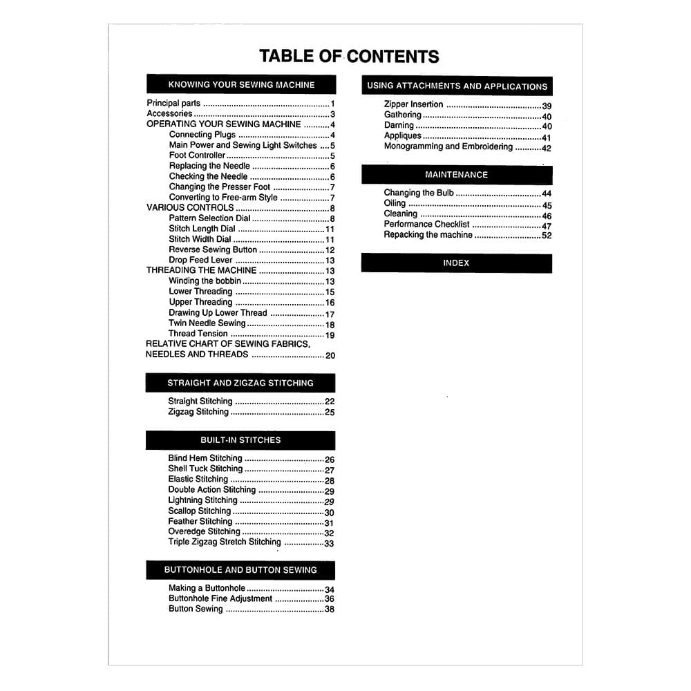 Babylock BL1556 Instruction Manual image # 121528