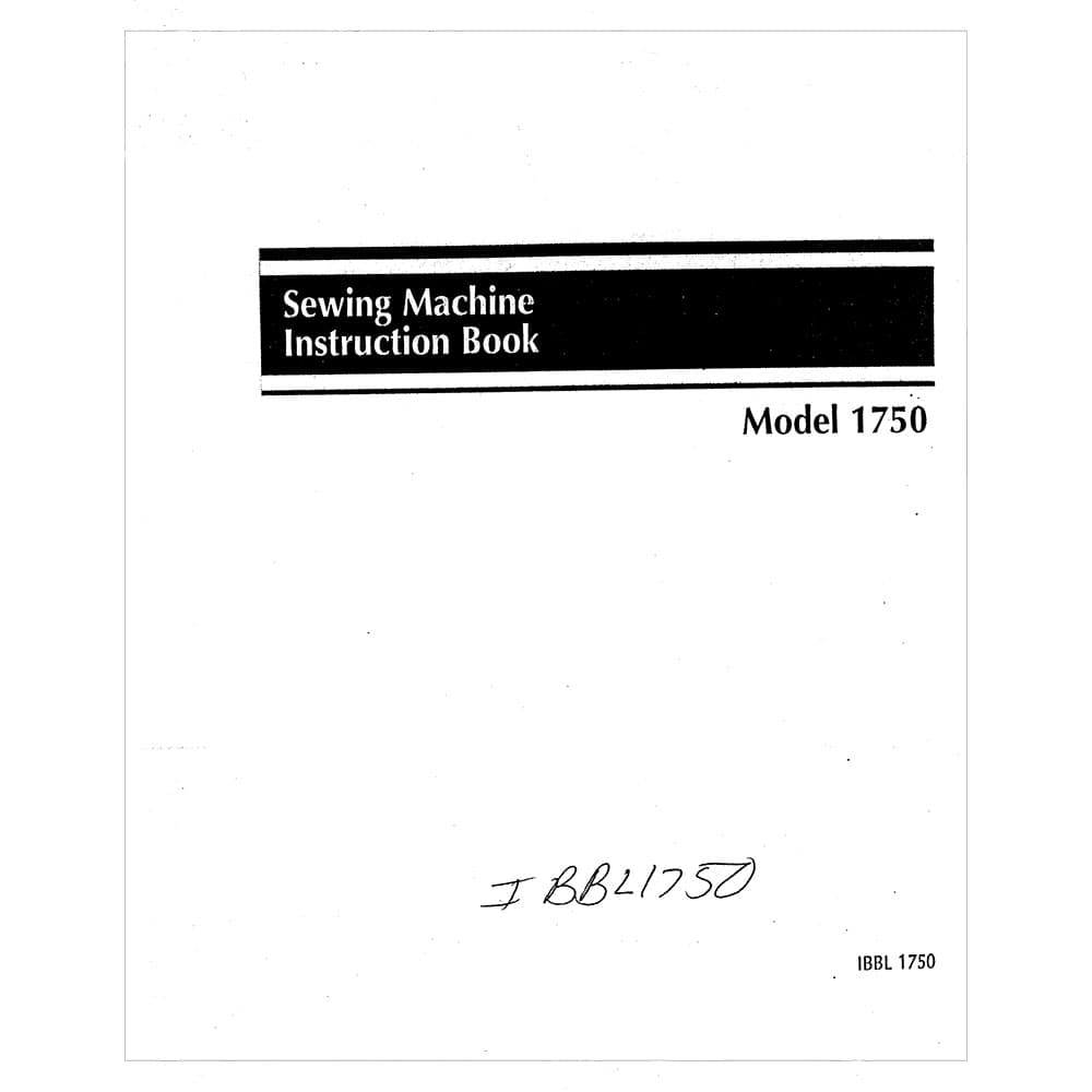 Babylock BL1750 Instruction Manual image # 121531
