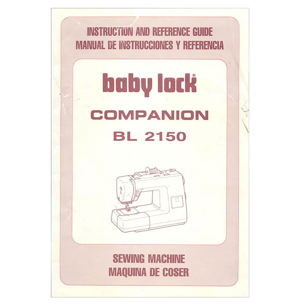 Babylock Model BL2150 Instruction Manual image # 121549