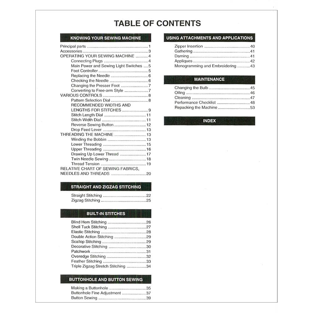 Babylock BL2160 Instruction Manual image # 121551