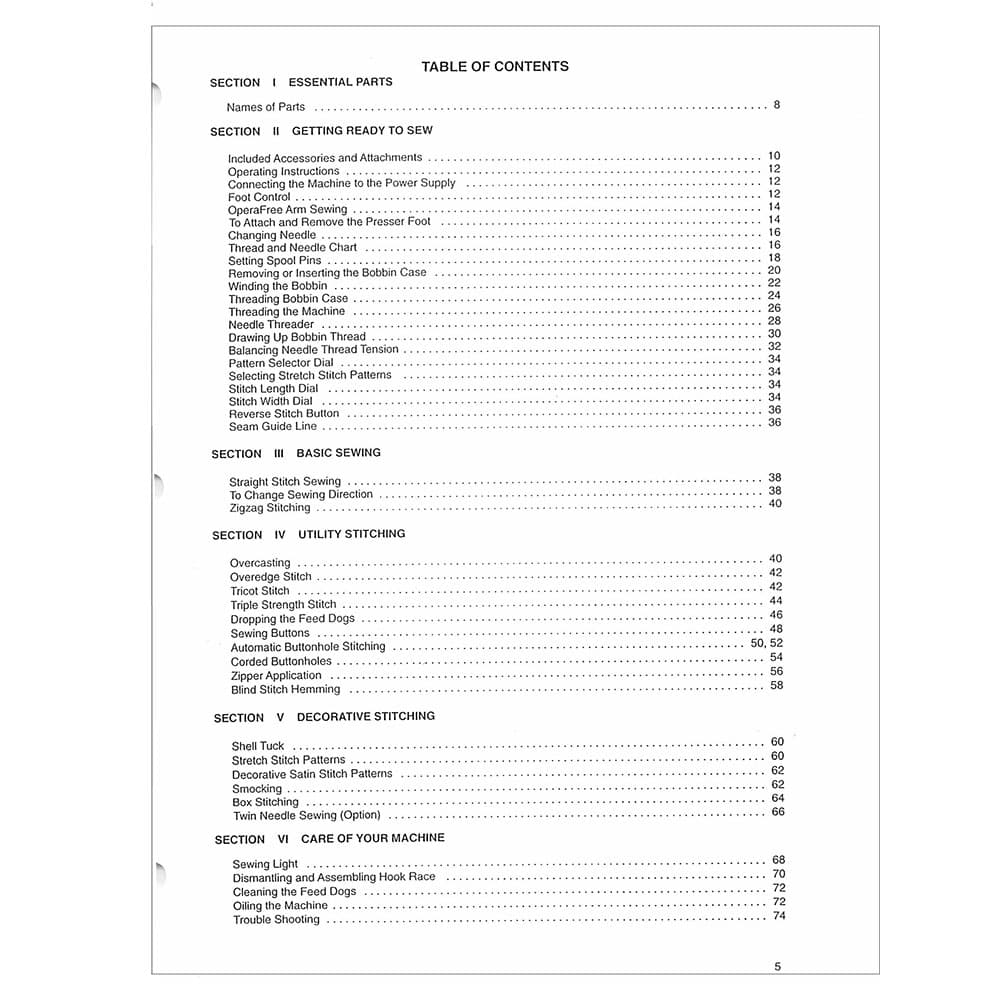 Babylock BL22 Design Pro Instruction Manual image # 121762
