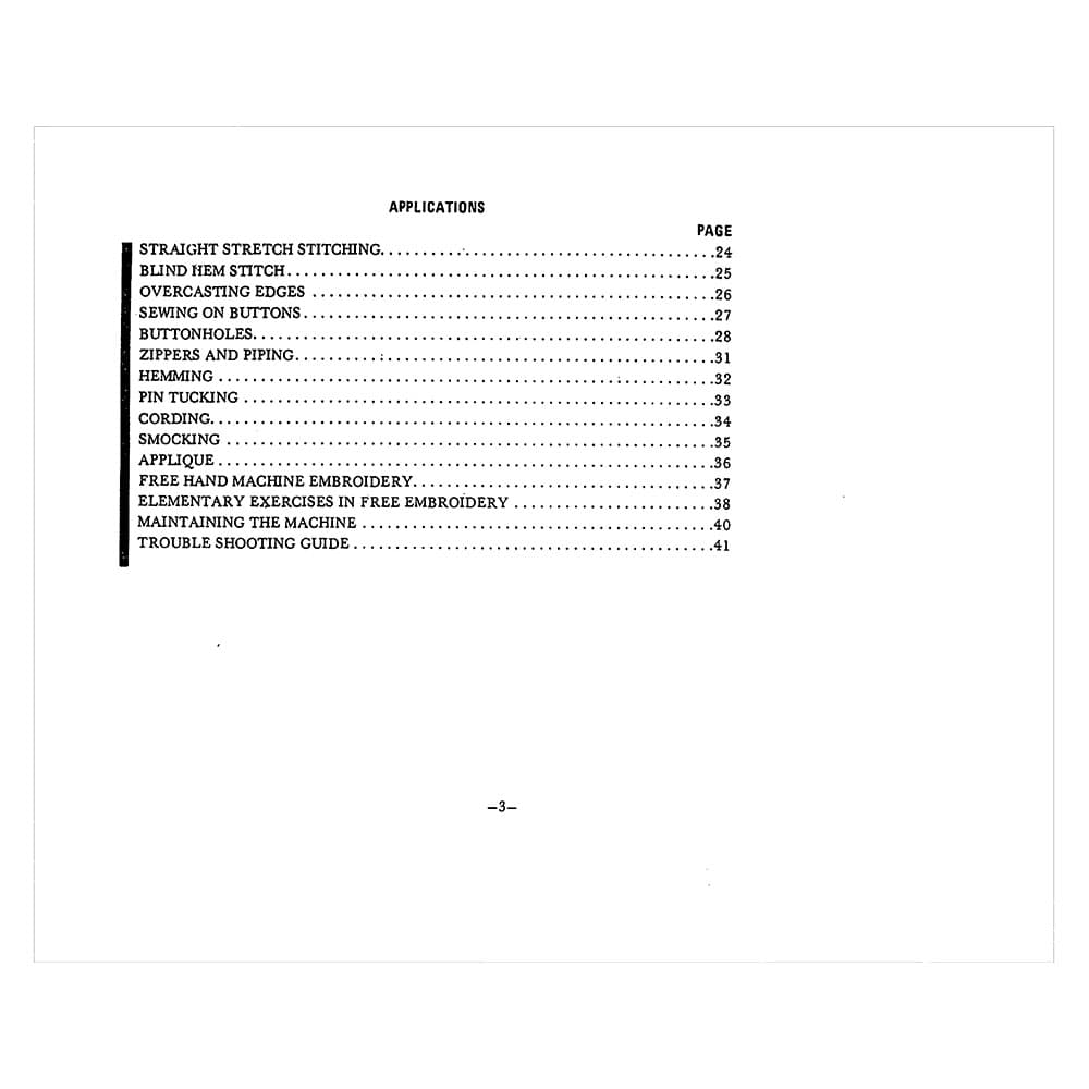 Babylock BL2500 Instruction Manual image # 121555