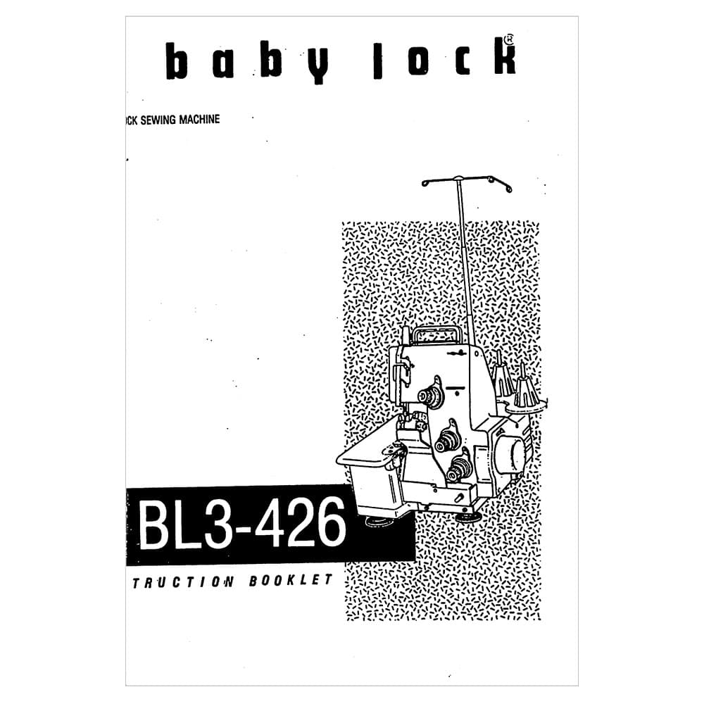 Babylock BL3-416 Instruction Manual image # 121770