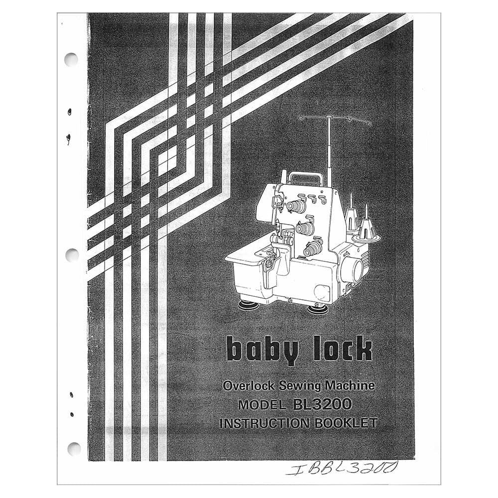 Babylock BL3-418 Instruction Manual image # 121675