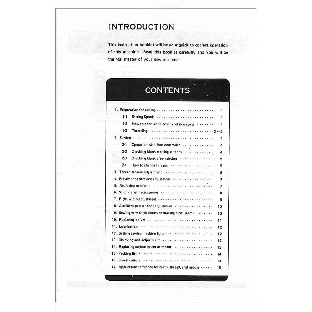Babylock BL3-426 Instruction Manual image # 121676
