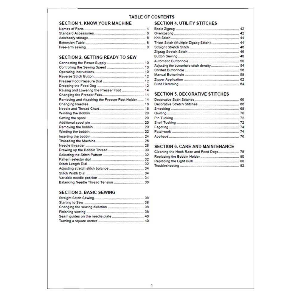 Babylock Molly A-Line BL30A Instruction Manual image # 121784