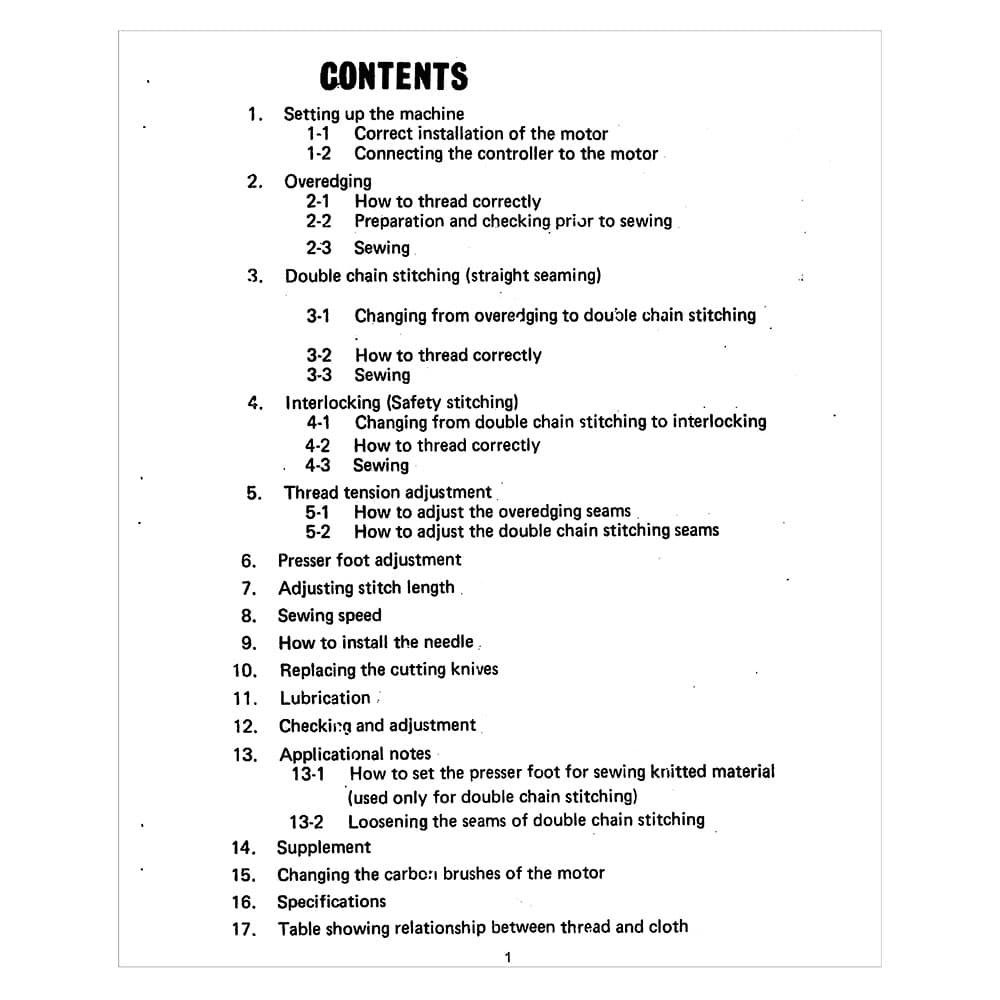 Babylock BL4-605 Instruction Manual image # 121689