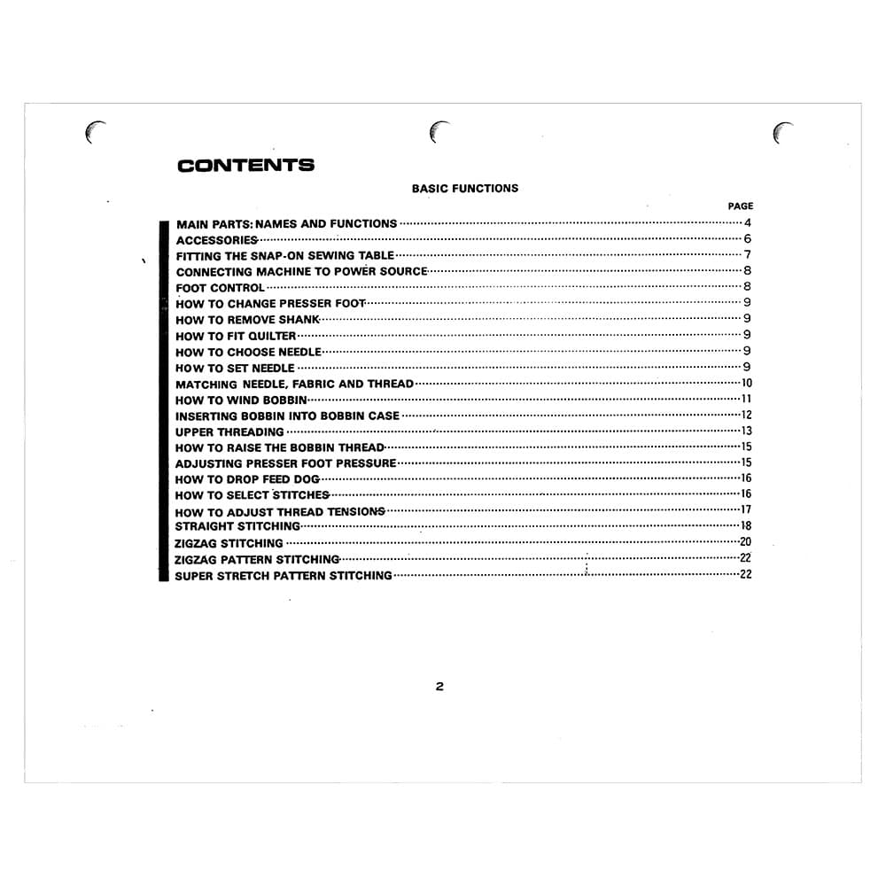 Babylock BL4000 Instruction Manual image # 121578
