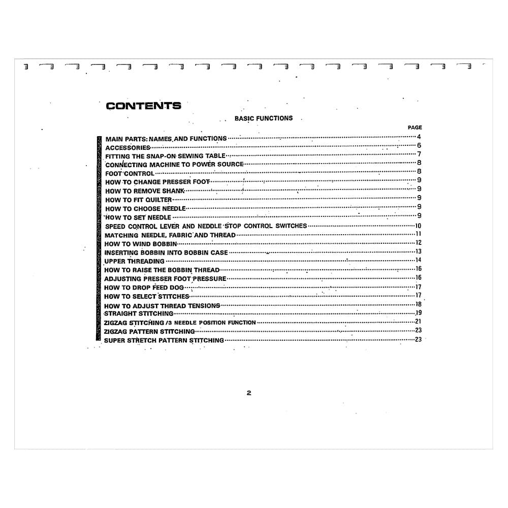 Babylock BL5000 Instruction Manual image # 121584