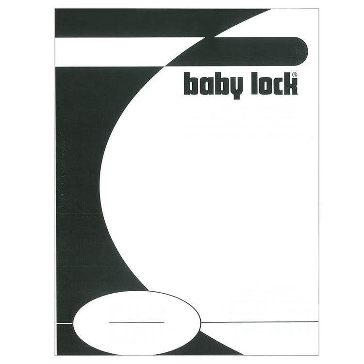Babylock BL6300 Instruction Manual image # 122117