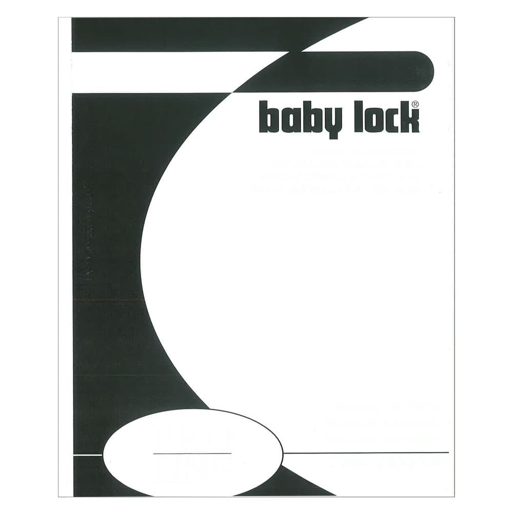 Babylock BL6800 Instruction Manual image # 122119