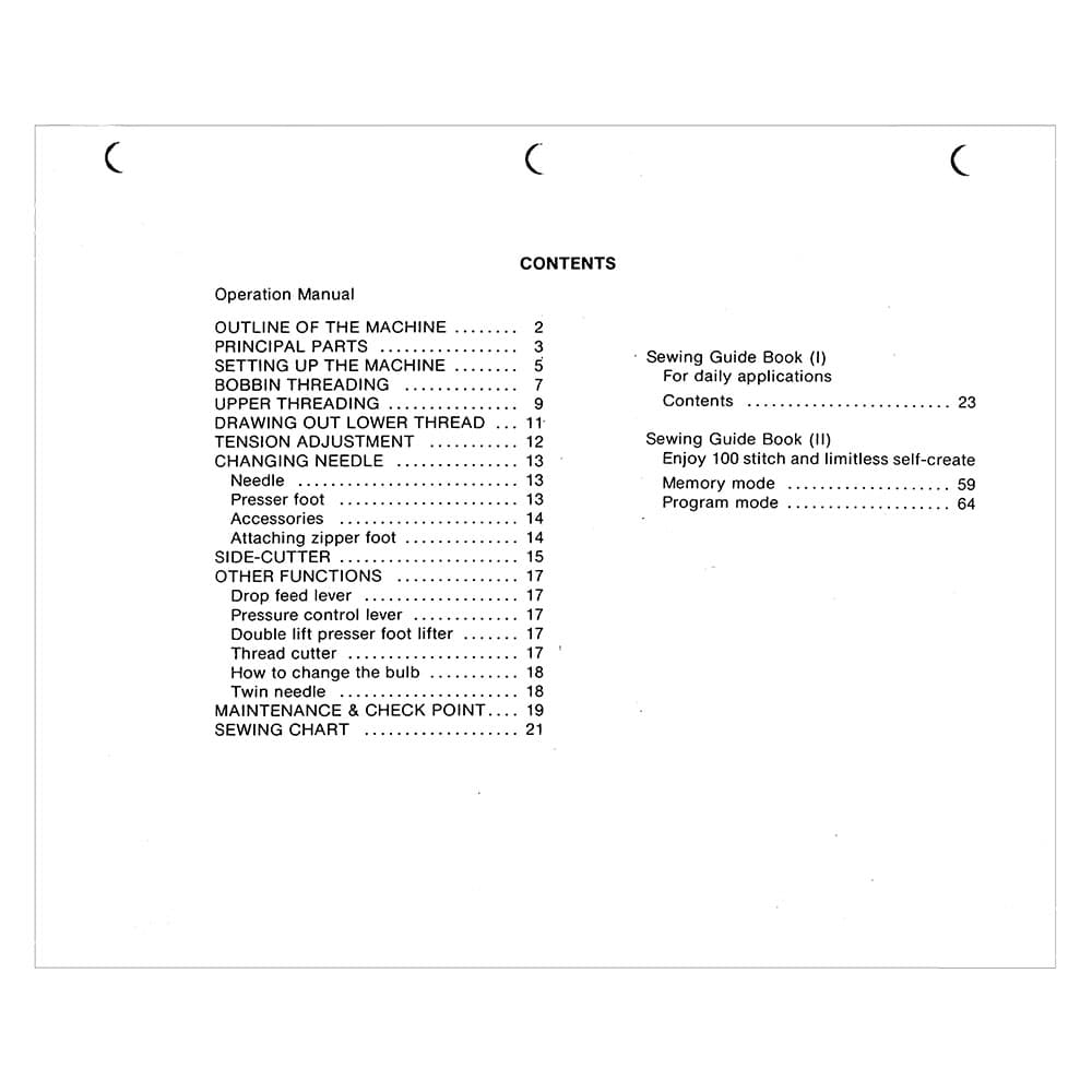 Babylock BL7000 Instruction Manual image # 121731