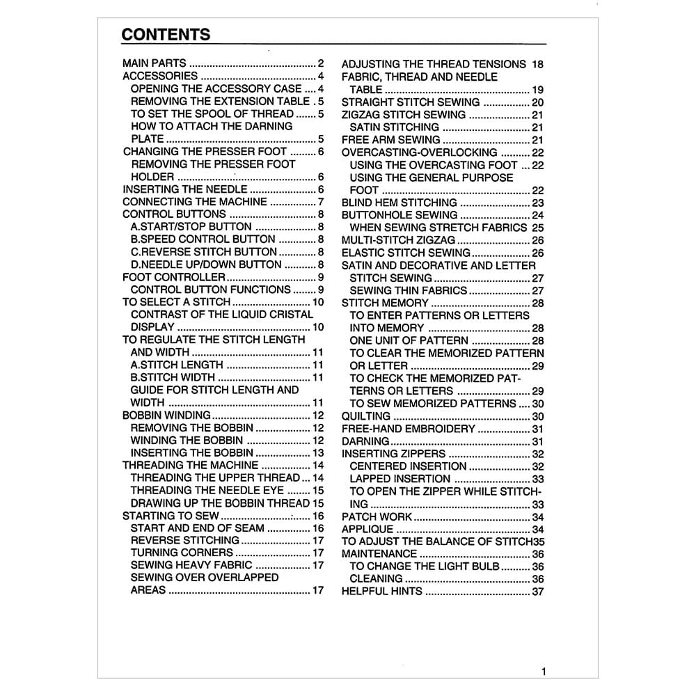 Babylock BL8800 Instruction Manual image # 121858