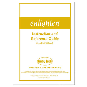 Babylock BLE3ATW-2 Enlighten Instruction Manual image # 121979