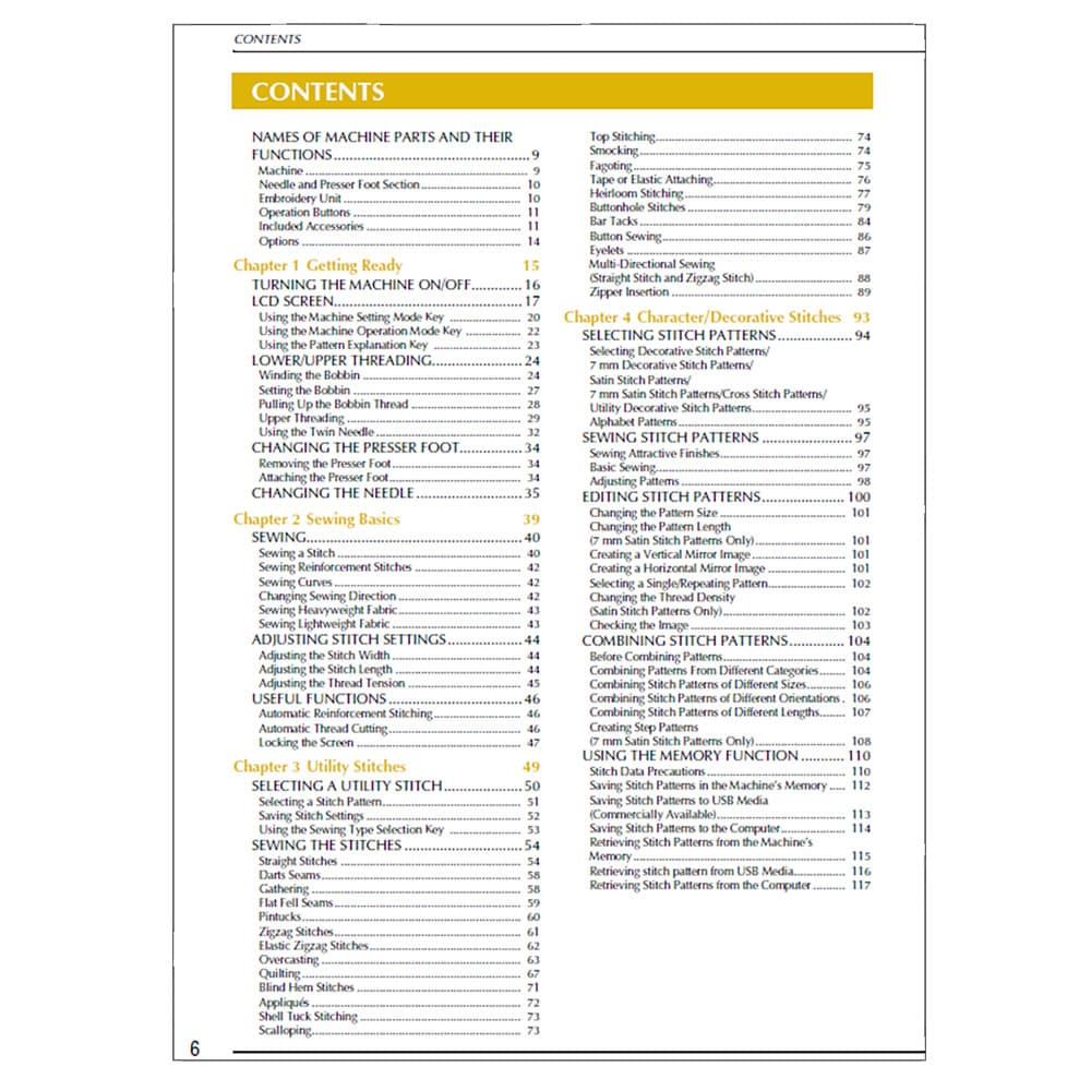 Babylock Ellageo BLL Instruction Manual image # 122017
