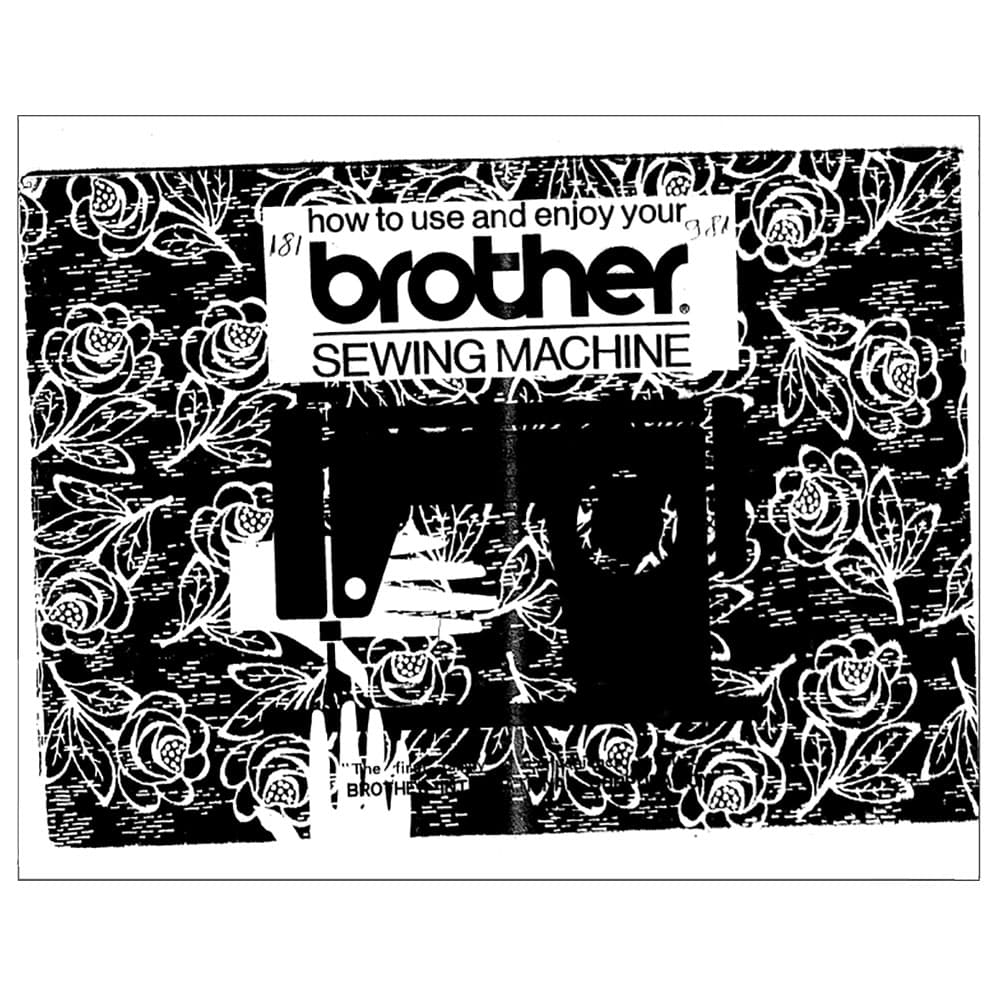 Brother 181 Instruction Manual image # 119731