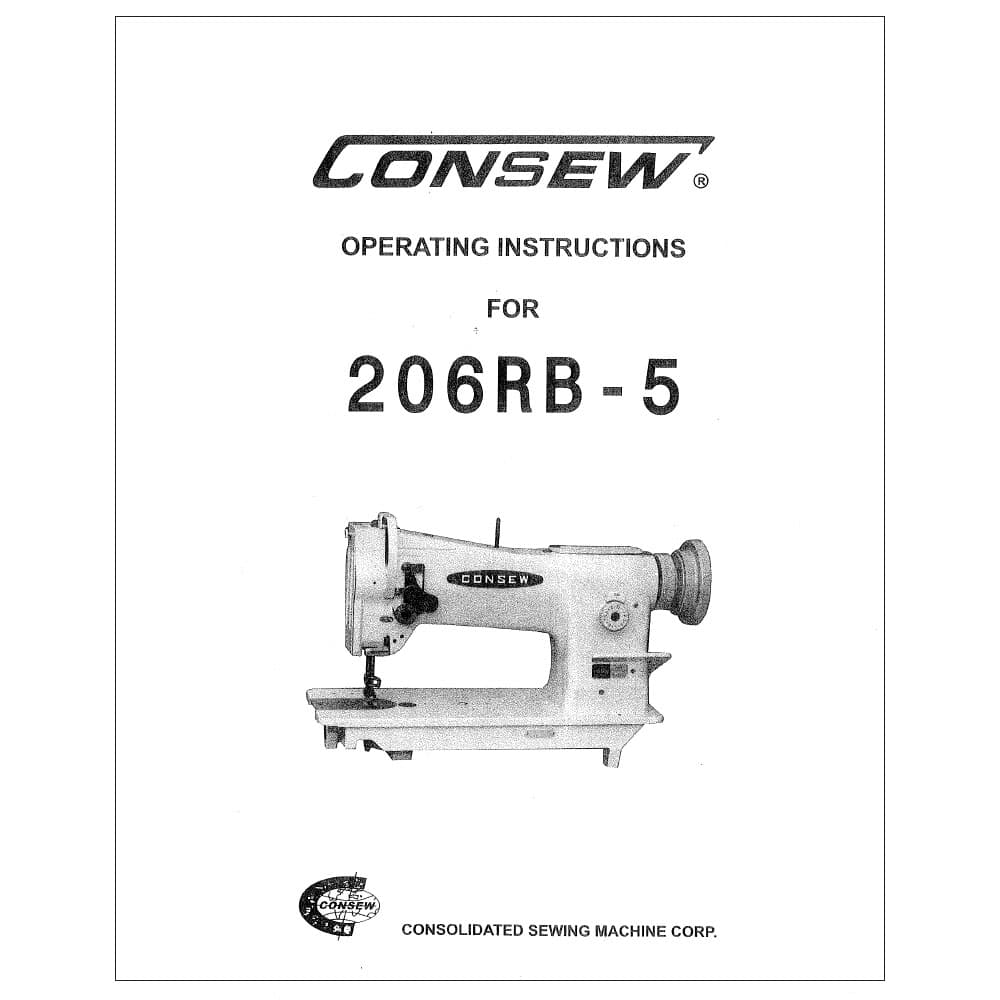 Consew 206RB-5 Instruction Manual image # 119666