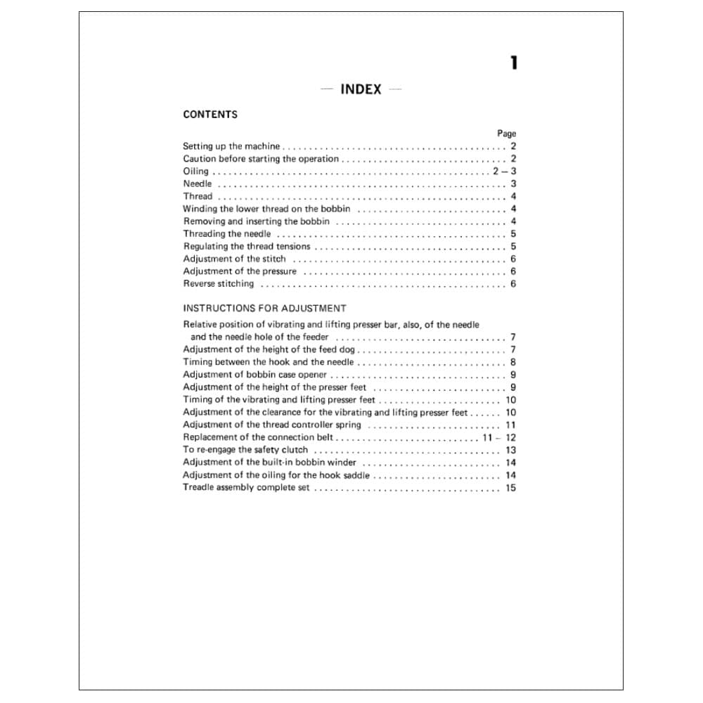 Consew 744R30 Instruction Manual image # 119956