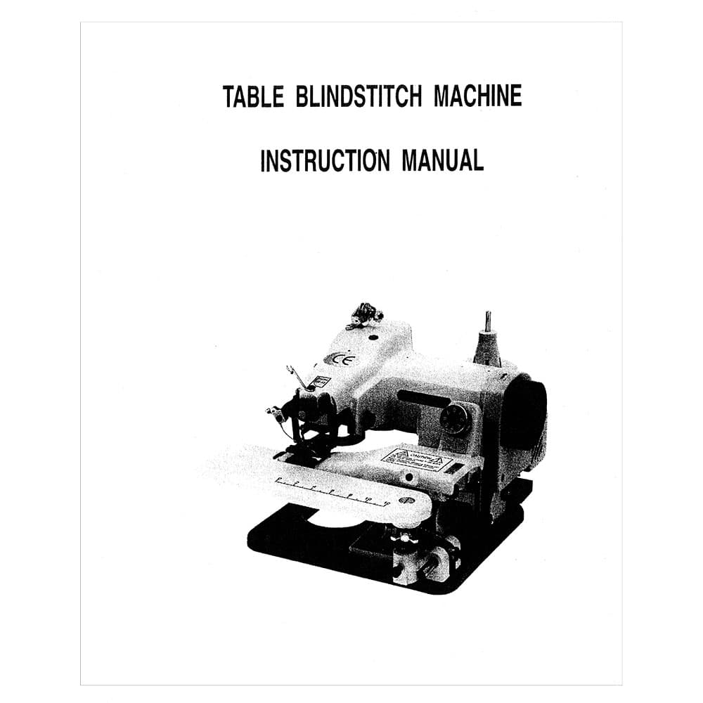 Consew Portable Blindstitch 75T Instruction Manual image # 119001
