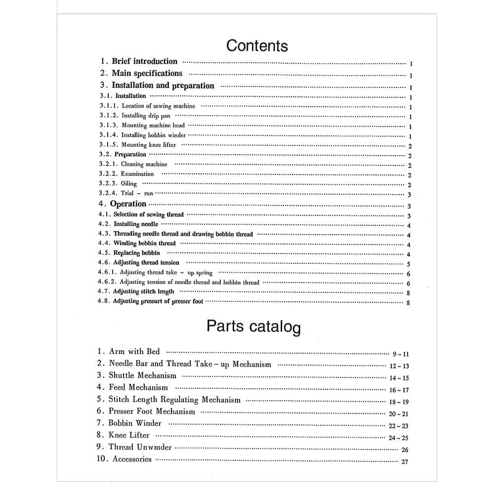 Consew CN3115RB-1 Instruction Manual image # 119023