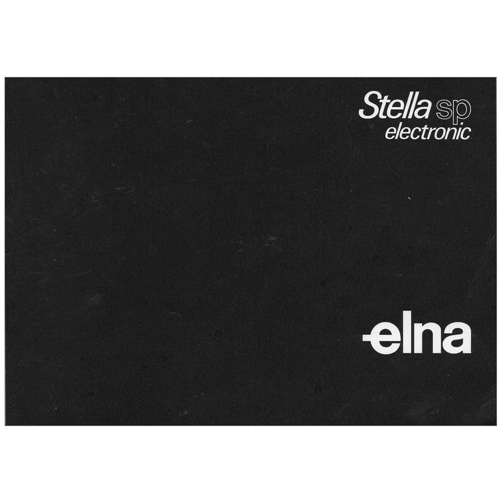 Elna 17 Stella Series Instruction Manual image # 119075