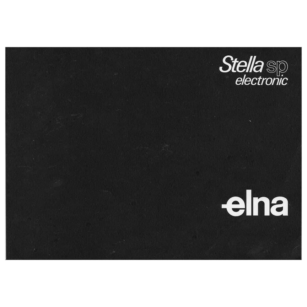 Elna 27 Stella Series Instruction Manual image # 119144