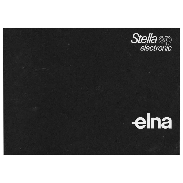Elna 27 Stella Series Instruction Manual image # 119144