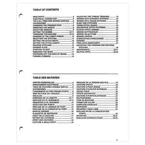 Elna Top 300 Instruction Manual image # 119148