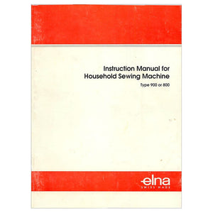 Elna 9000 Computer Instruction Manual image # 119349