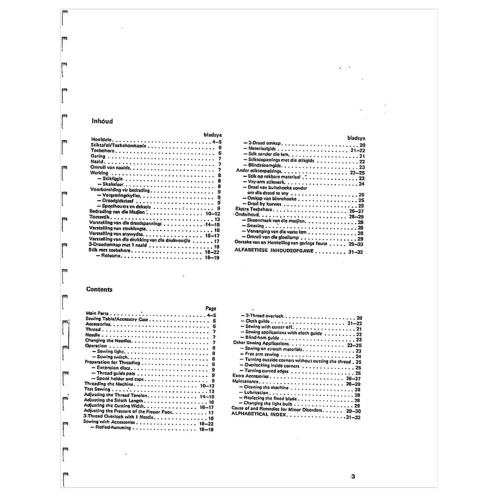 Elna F4 Serger Instruction Manual image # 119371