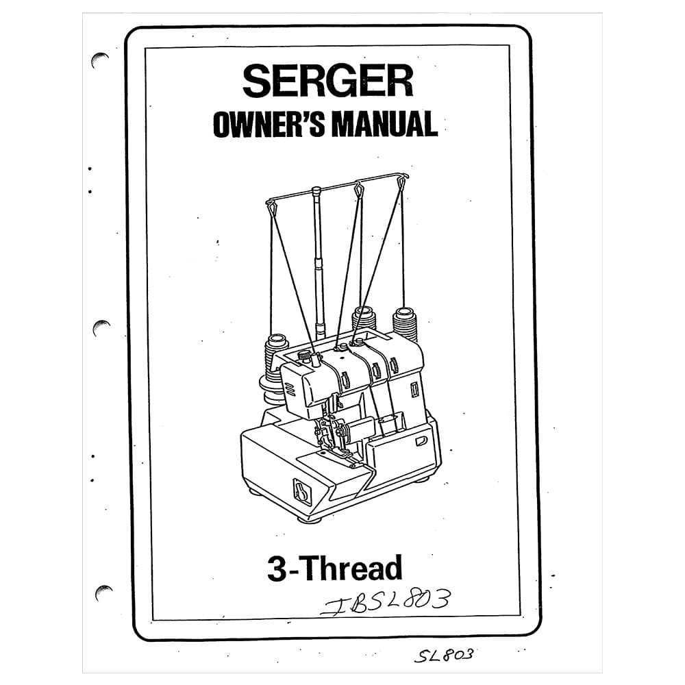 Elna L3 Serger Instruction Manual image # 119385