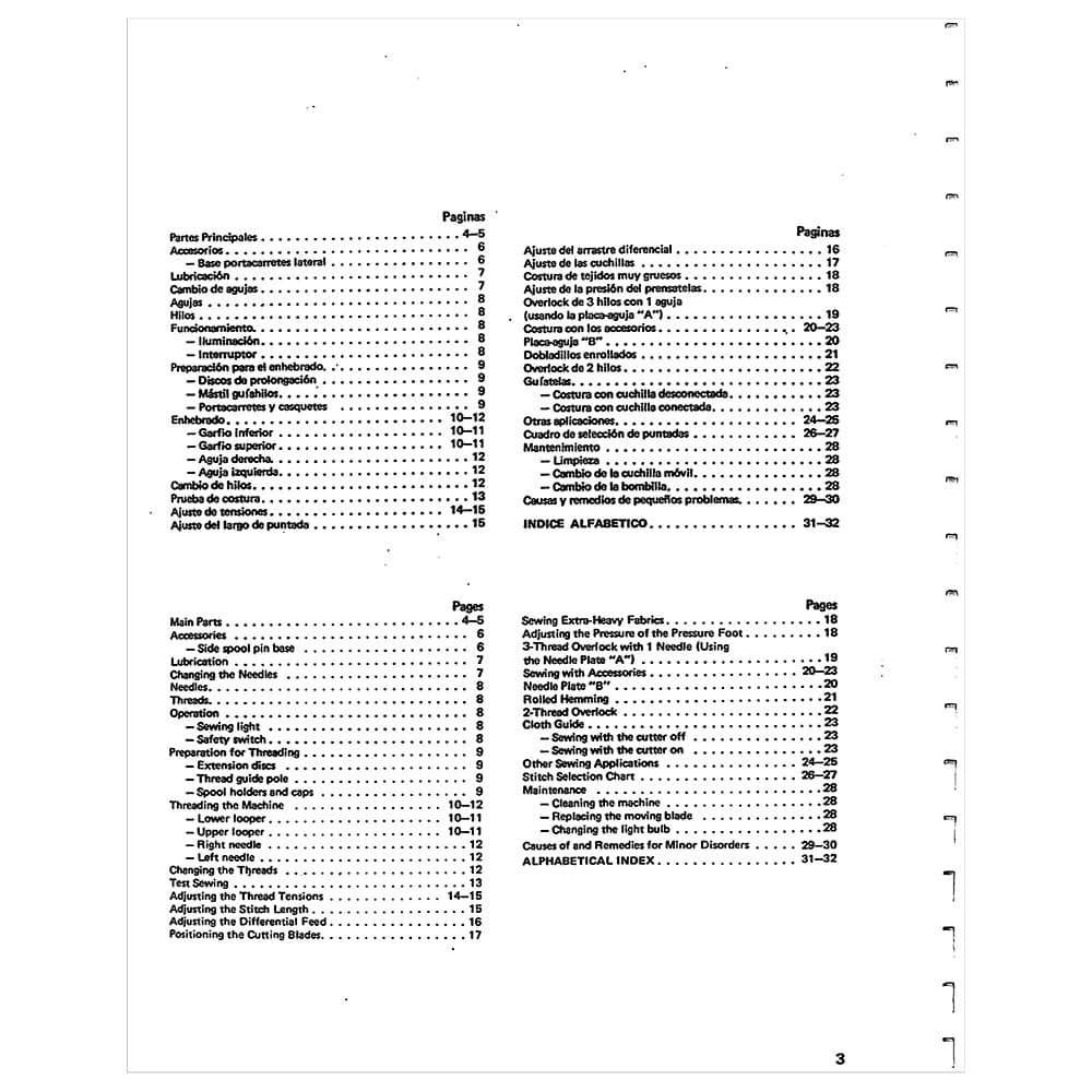 Elna L4D Serger Instruction Manual image # 119395