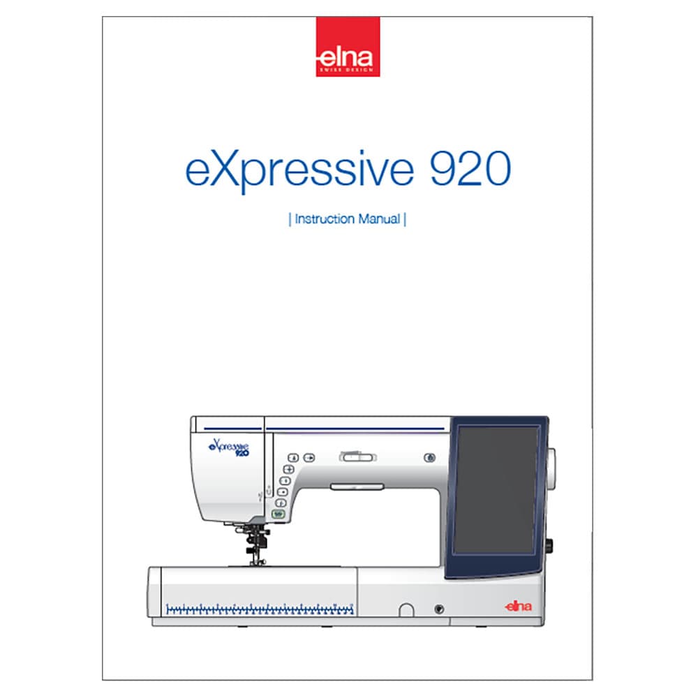 Elna eXpressive 920 Instruction Manual image # 119782
