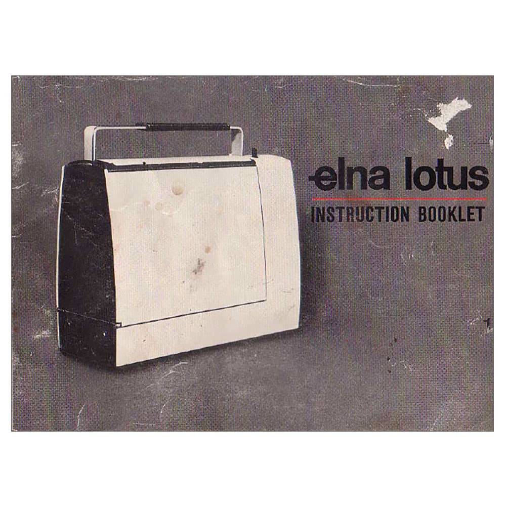 Elna 36 Lotus Series Instruction Manual image # 119477