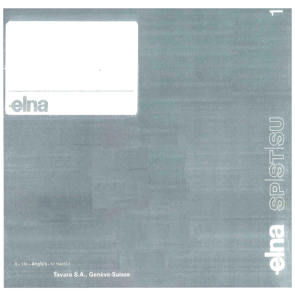 Elna Super 64 Instruction Manual image # 119427