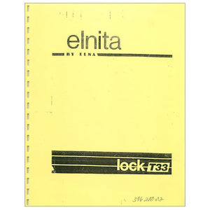 Elna T3 Instruction Manual image # 119313