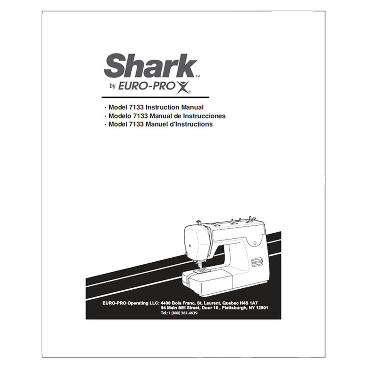 Euro Pro 7133 Instruction Manual image # 119816