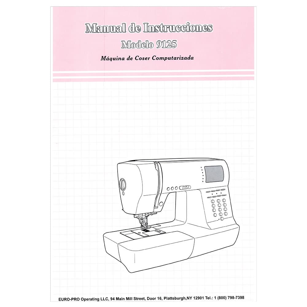 Euro Pro 9125 Spanish Version Instruction Manual image # 119835