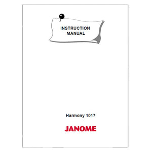 Janome Harmony 1017 Instruction Manual image # 120027