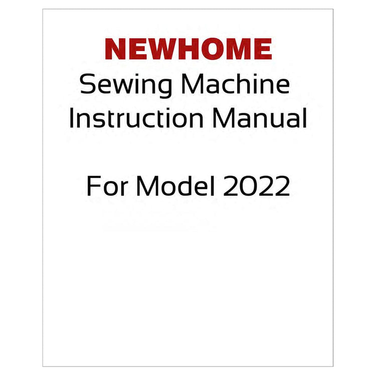 Janome (Newhome) 2018 Instruction Manual image # 119897