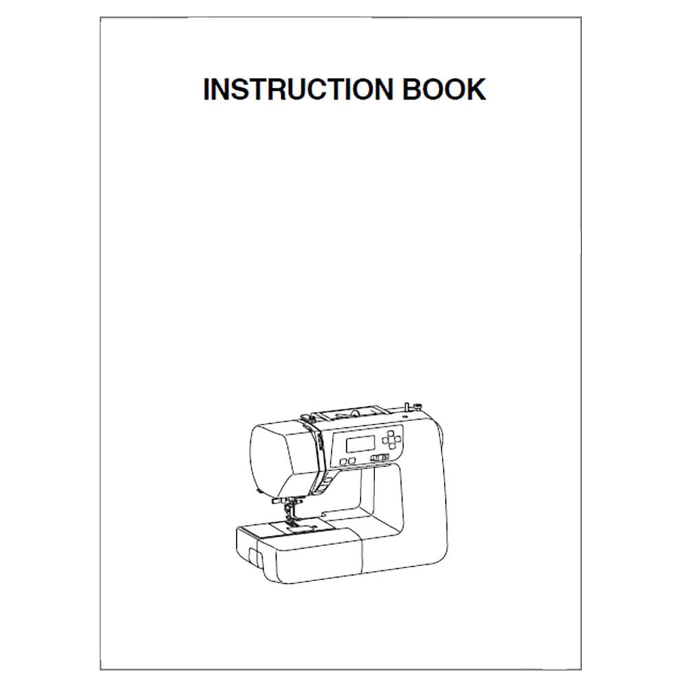 Janome 2030QDC-B Instruction Manual image # 120034