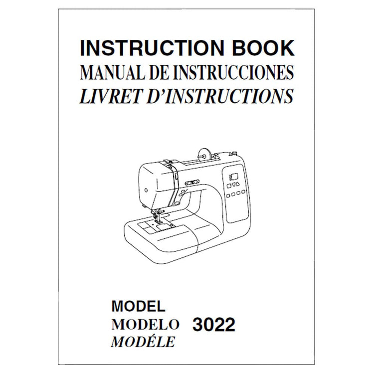 Janome 3022 Instruction Manual image # 119984