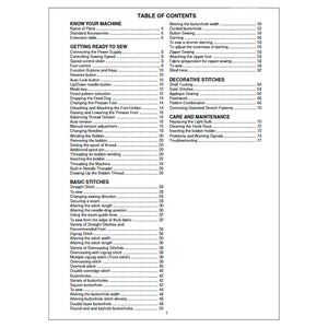 Janome 3022 Instruction Manual image # 119985