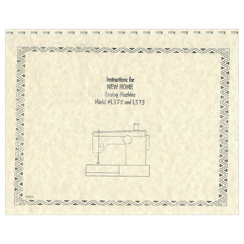 Janome 373 Instruction Manual image # 120069