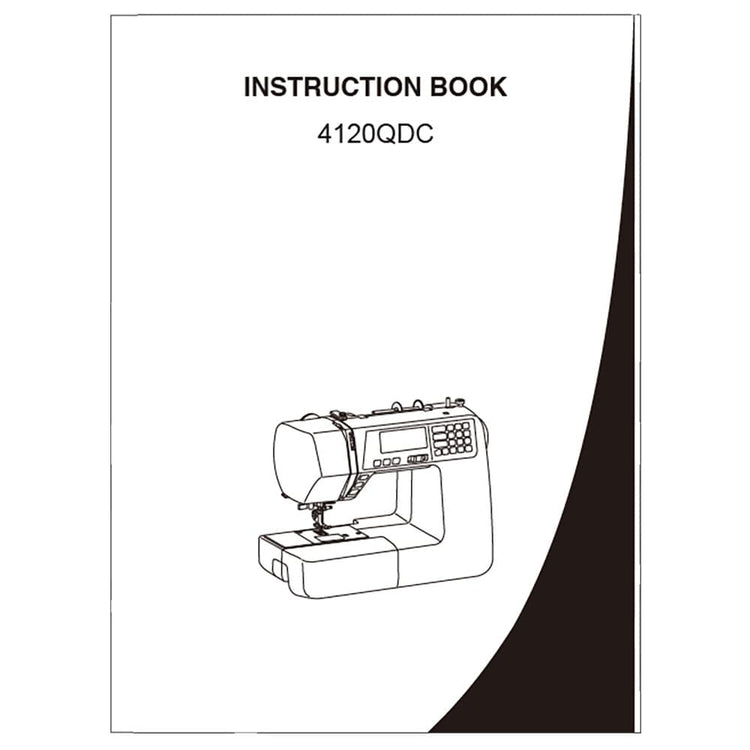 Janome 4120QDC-B (4120QDC) Instruction Manual image # 120088