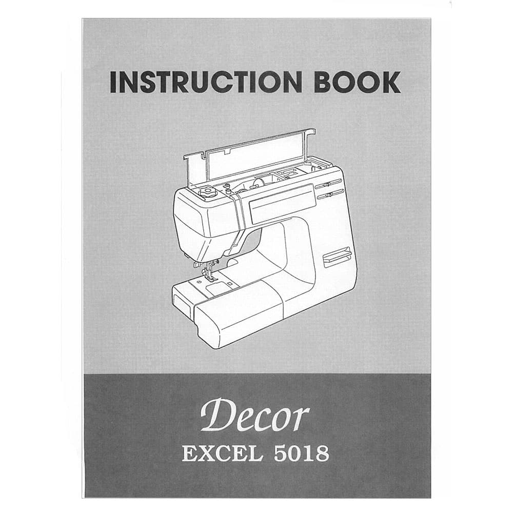Janome Decor Excel 5018 Instruction Manual image # 120526