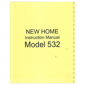 Janome (Newhome) 532 Instruction Manual image # 120450